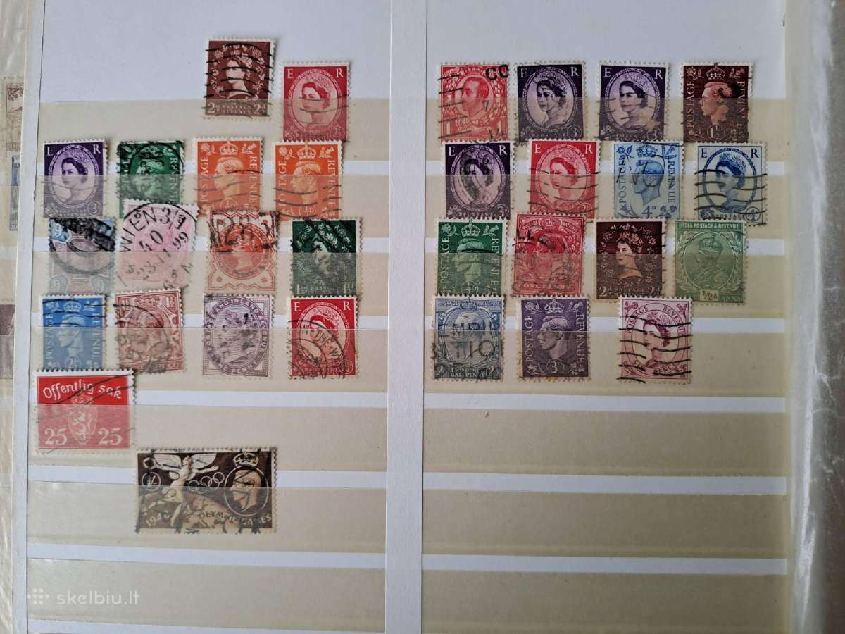 Albumai su pašto ženklais Kaina 15eur. - nuotraukos Nr. 12