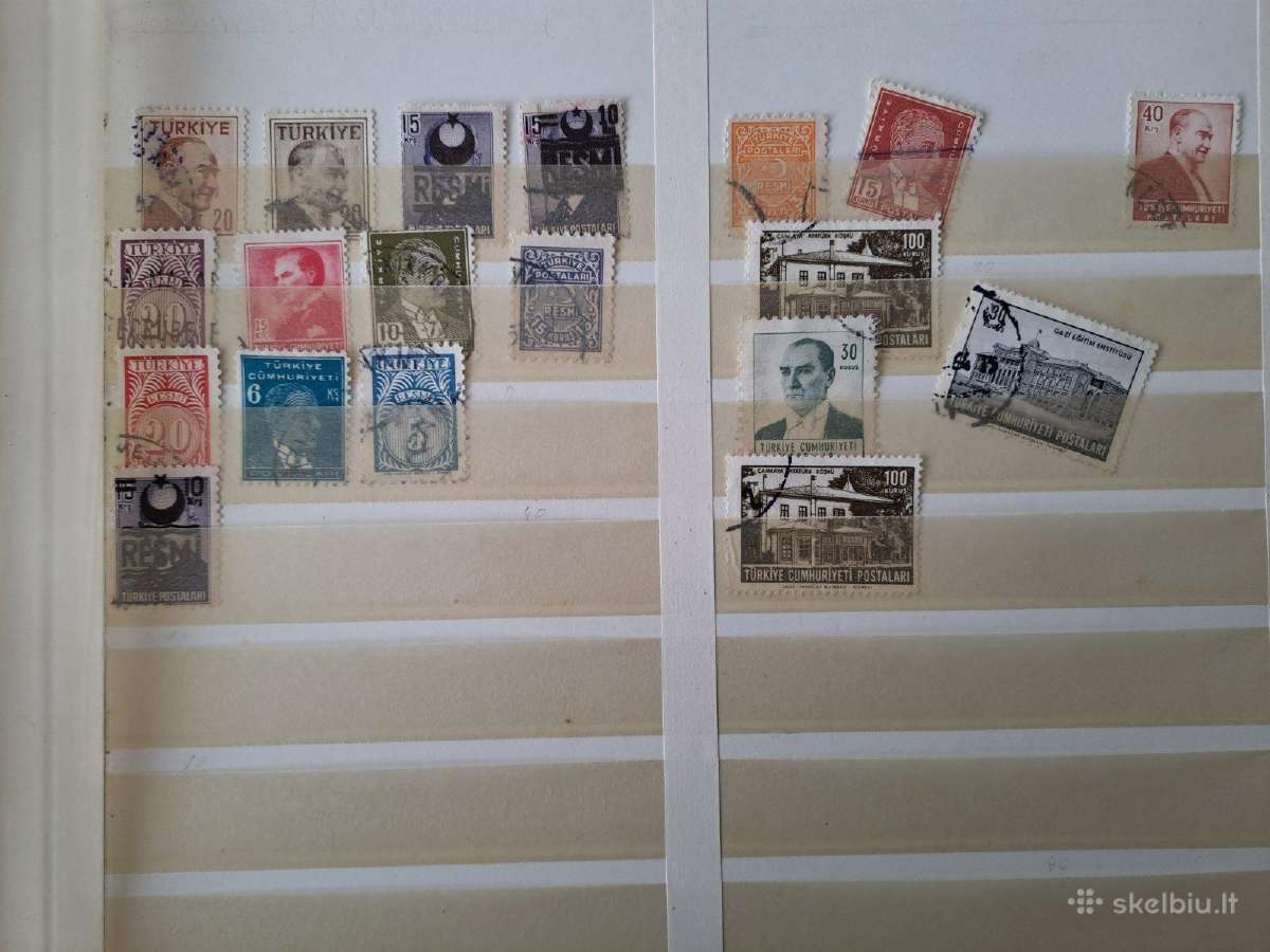 Albumai su pašto ženklais Kaina 15eur. - nuotraukos Nr. 13
