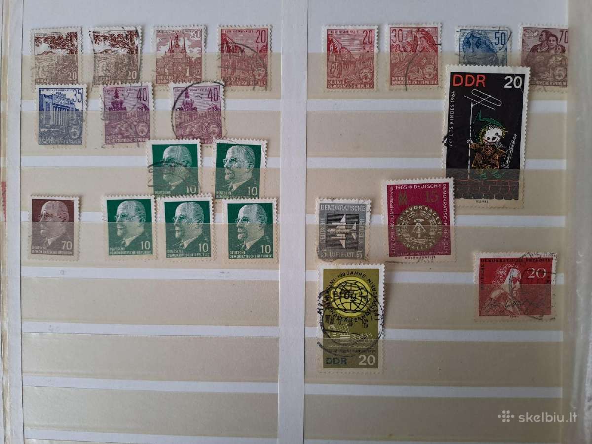 Albumai su pašto ženklais Kaina 15eur. - nuotraukos Nr. 14