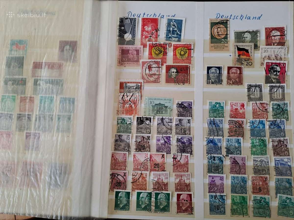 Albumai su pašto ženklais Kaina 15eur. - nuotraukos Nr. 16