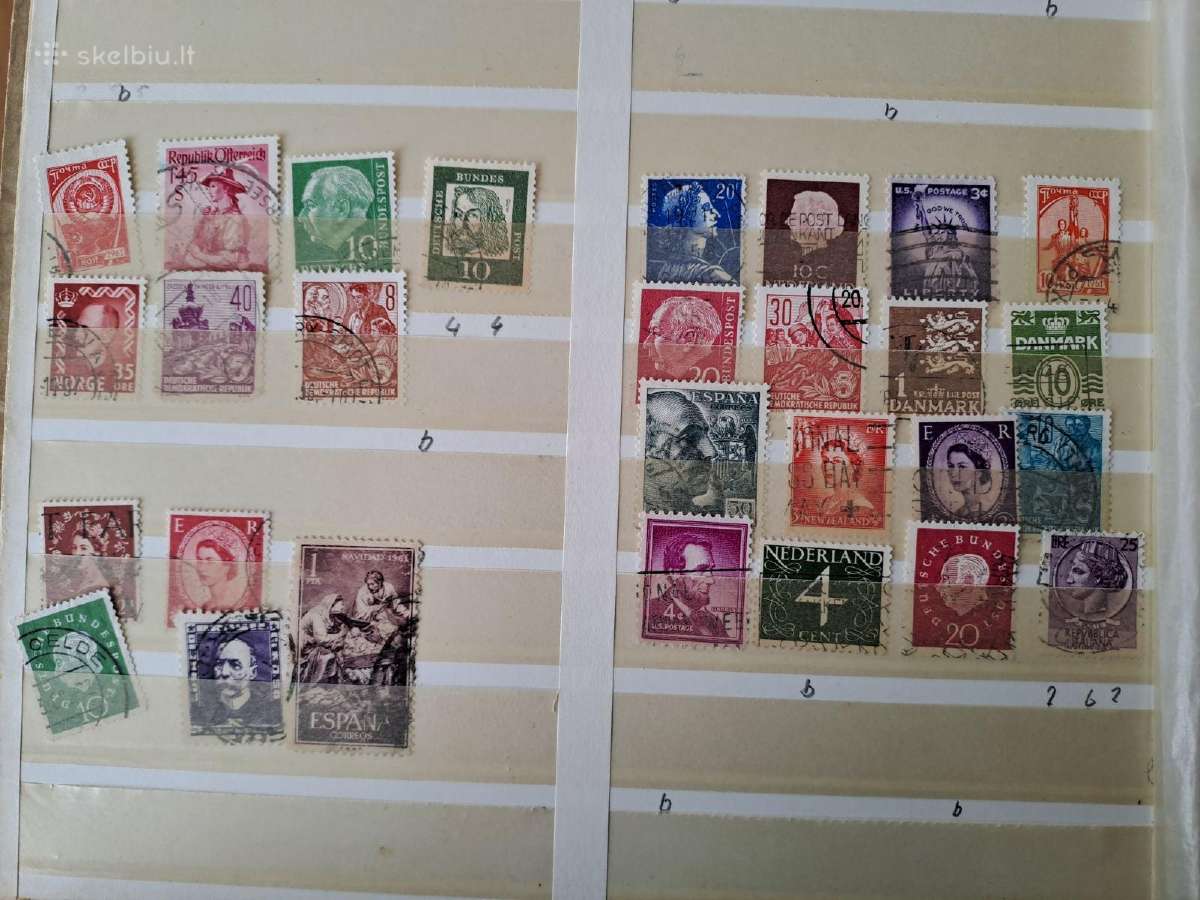 Albumai su pašto ženklais Kaina 15eur. - nuotraukos Nr. 18