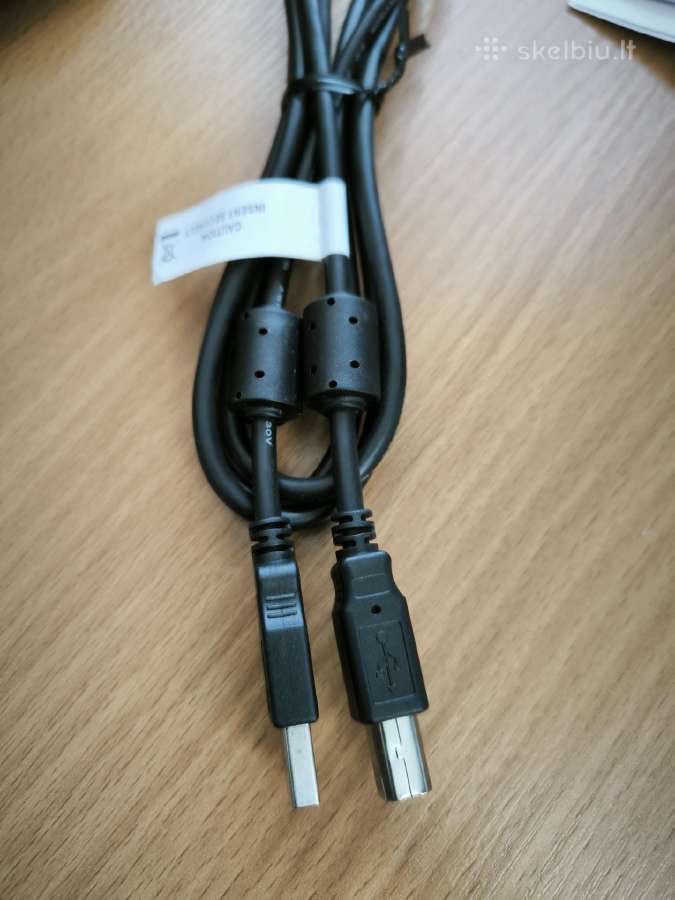 Usb Type A 2.0 - Type B 2.0 laidai Nauji - nuotraukos Nr. 4