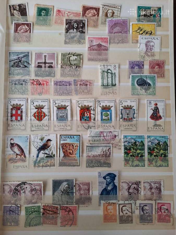 Albumai su pašto ženklaiskaina 15eur. - nuotraukos Nr. 5