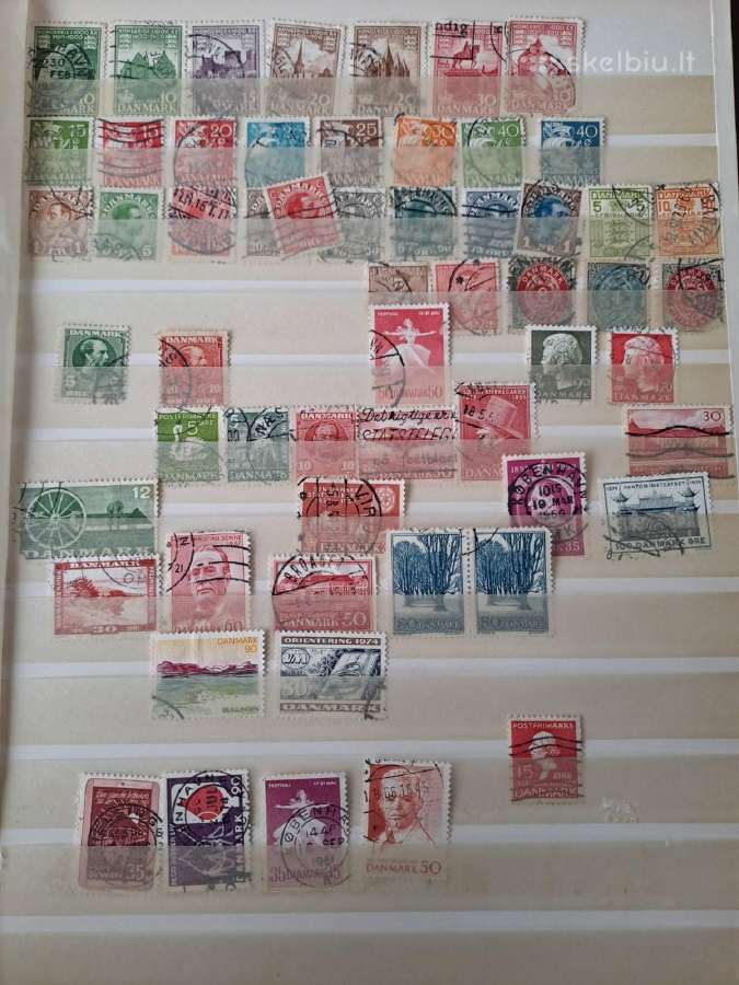 Albumai su pašto ženklaiskaina 15eur. - nuotraukos Nr. 11