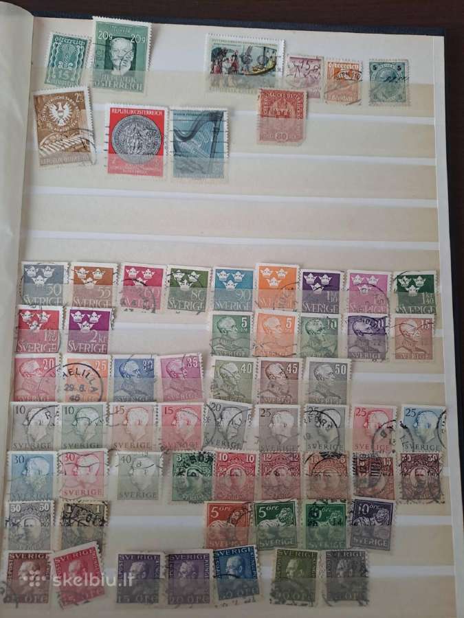 Albumai su pašto ženklaiskaina 15eur. - nuotraukos Nr. 13
