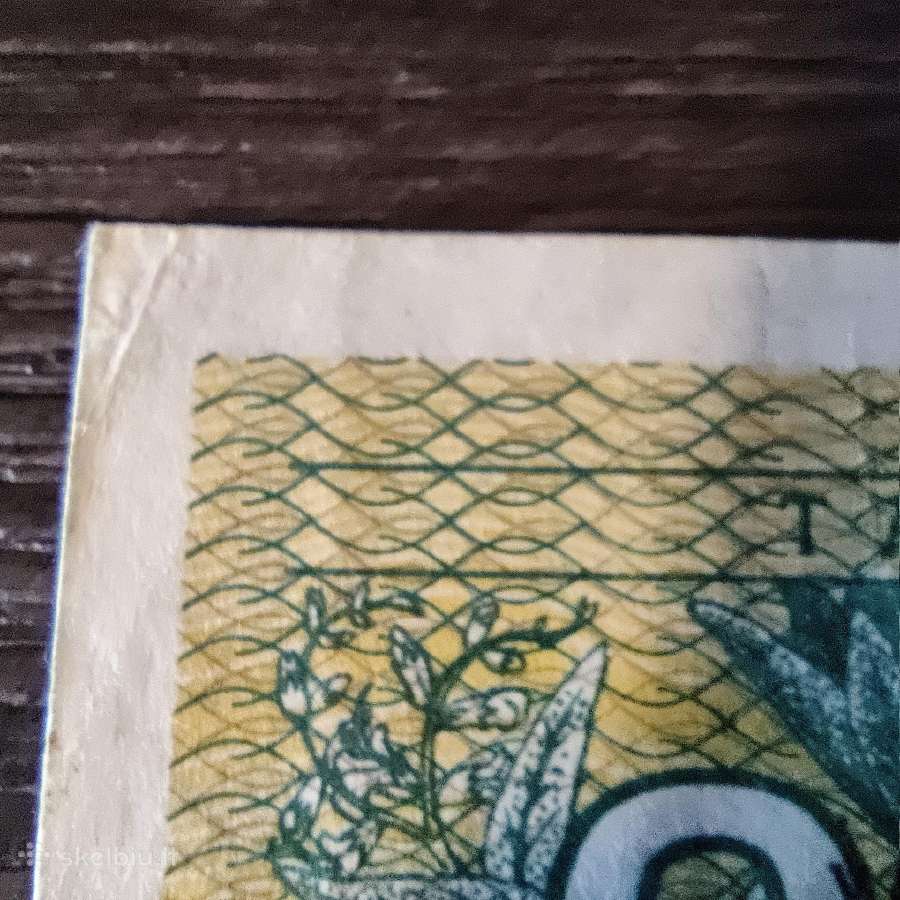 0.5 talono 1991 - Valstybinis + klaida serijos Vf - nuotraukos Nr. 3
