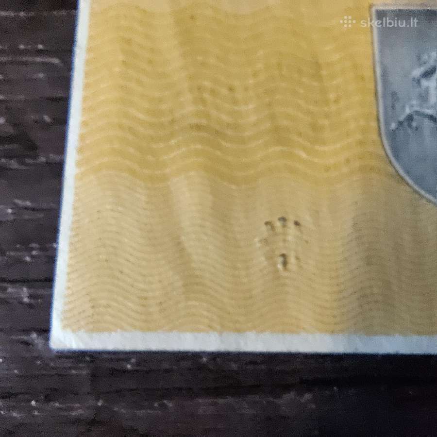 0.5 talono 1991 - Valstybinis + klaida serijos Vf - nuotraukos Nr. 8
