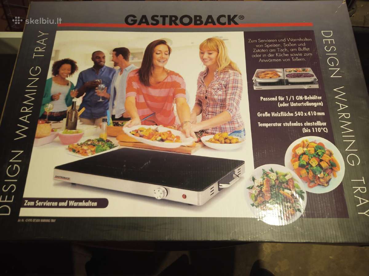 Gastroback šildantis padėklas maistui