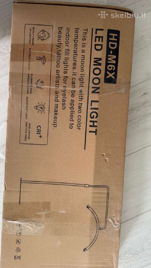Kosmetologinis LED moon šviestuvas - nuotraukos Nr. 4