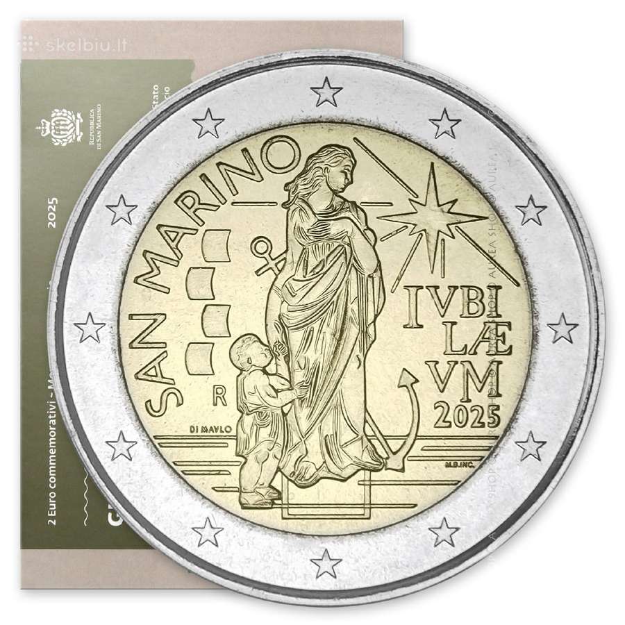 2025 San Marino 2€ monetos
