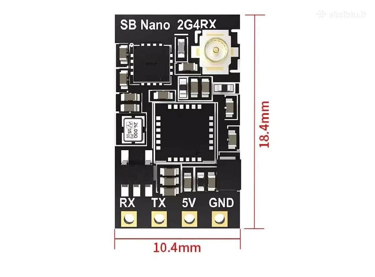 Nauji Speedybee nano Elrs 2.4G imtuvai fpv dronams - nuotraukos Nr. 4