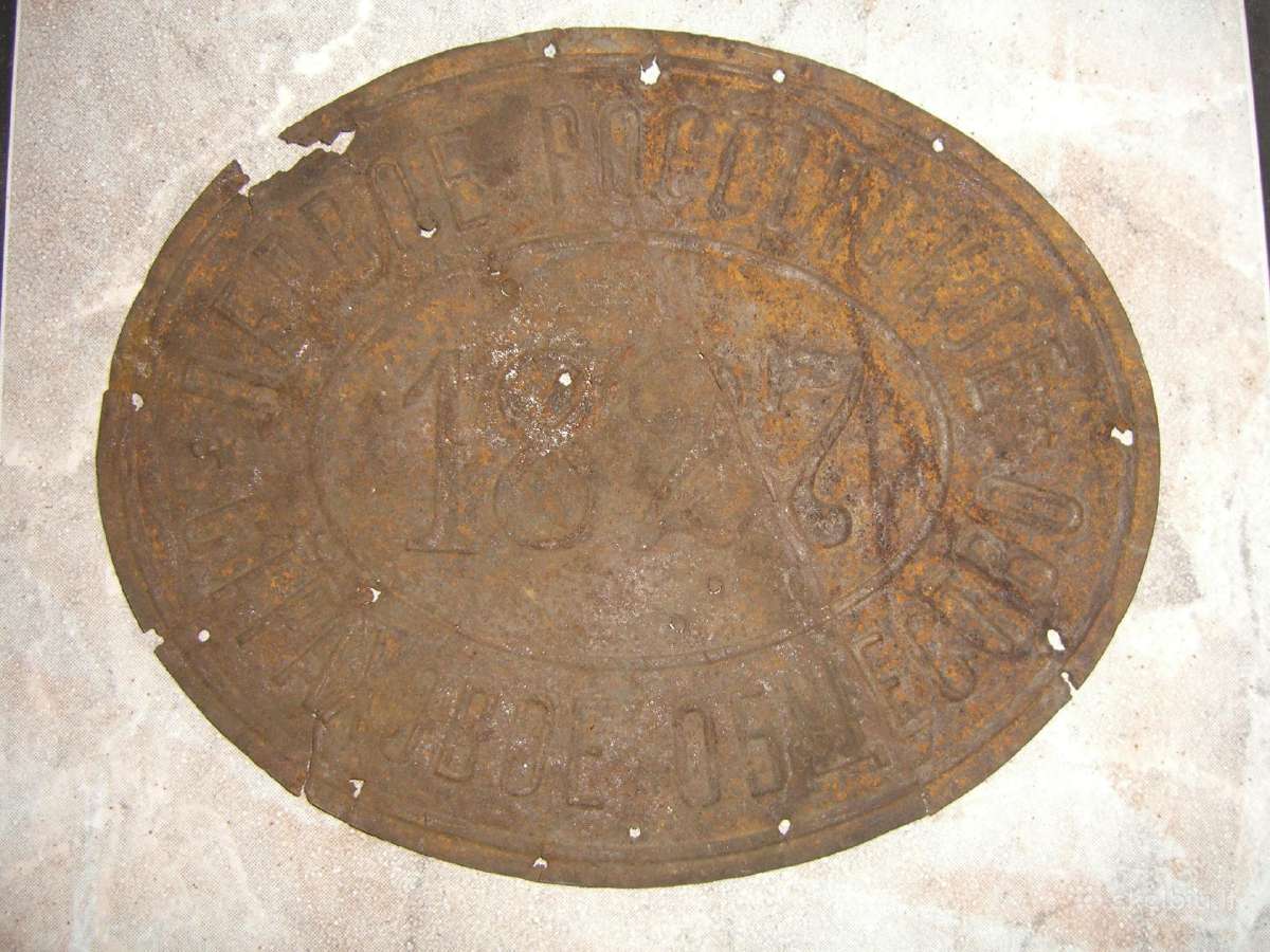 Sena Carines rusijos 1827 draudimo lentele - nuotraukos Nr. 3