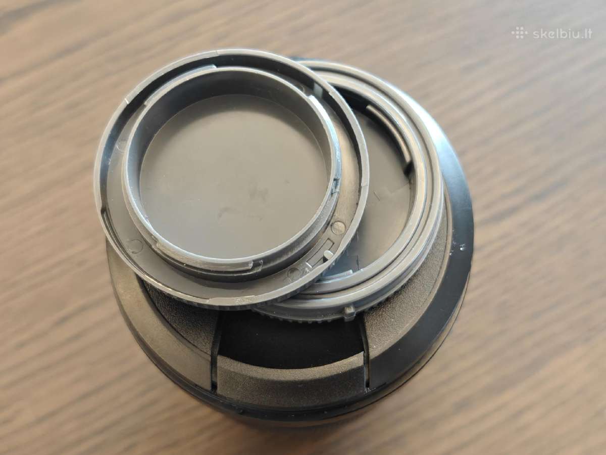 Sony E mount objektyvo ir body dangtelių komplekta - nuotraukos Nr. 4