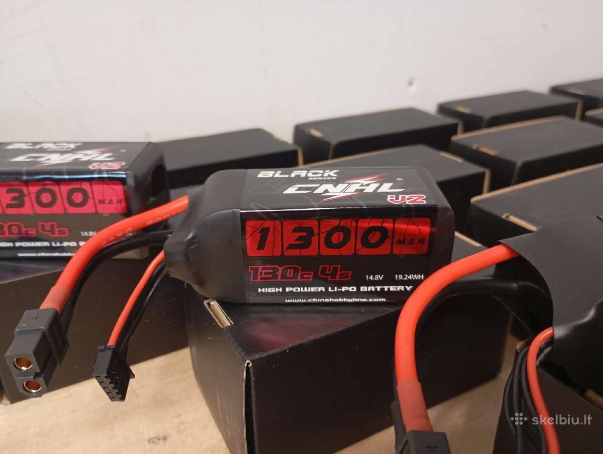 Naujos Cnhl Blackseries V2 1300mah 4S 130c Lipo - nuotraukos Nr. 2