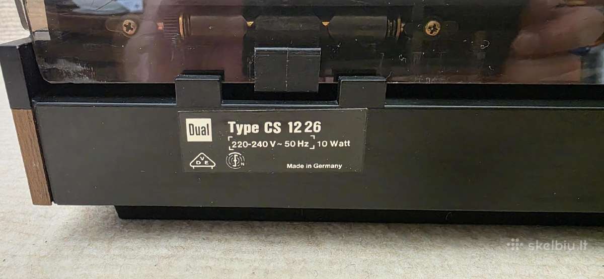 Dual 1226 ,Made In Germany - nuotraukos Nr. 8