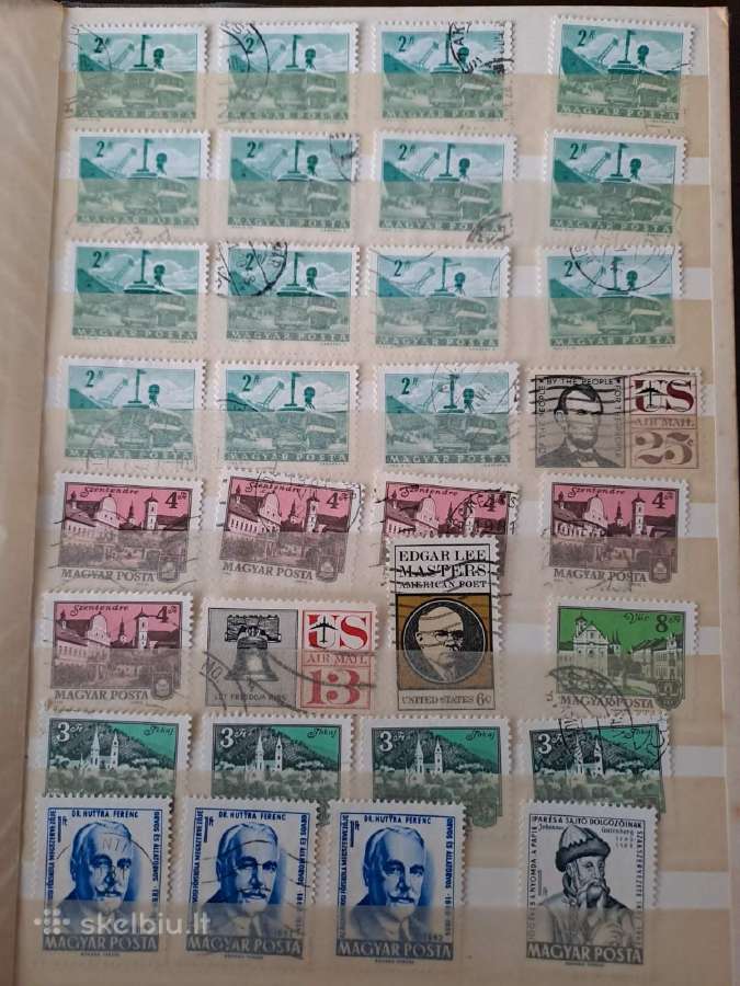 Albumai su pašto ženklaiskaina -12eur. - nuotraukos Nr. 6