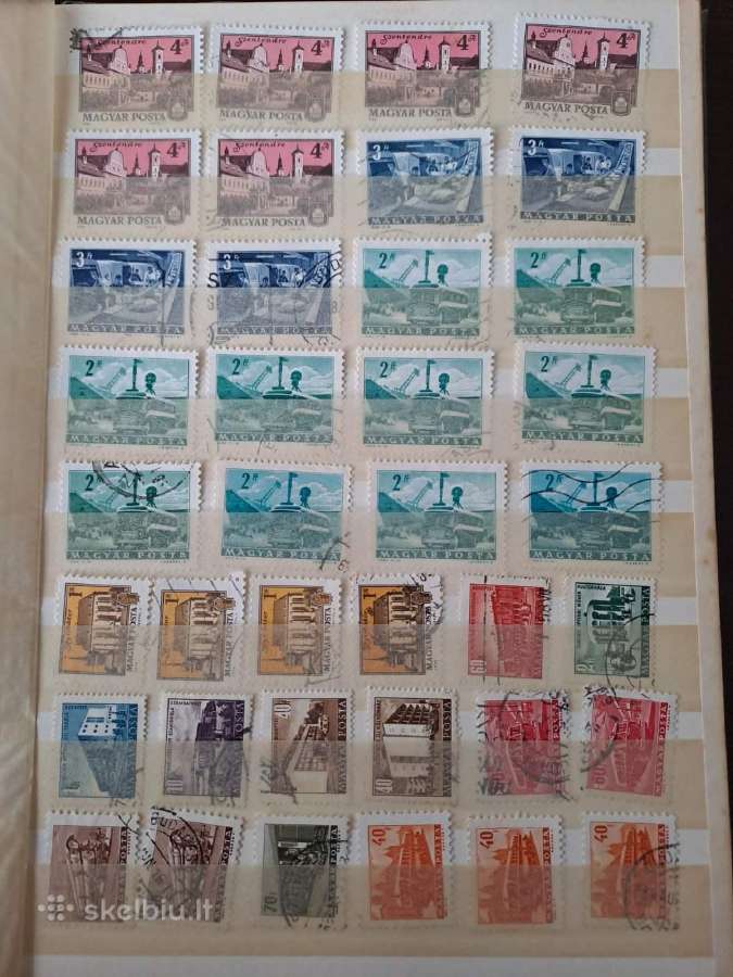 Albumai su pašto ženklaiskaina -12eur. - nuotraukos Nr. 8