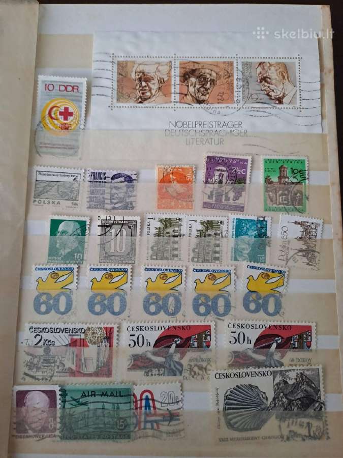 Albumai su pašto ženklaiskaina -12eur. - nuotraukos Nr. 10