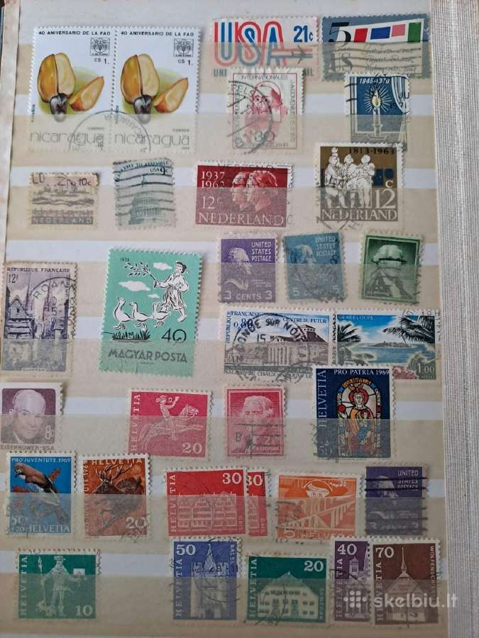 Albumai su pašto ženklaiskaina -12eur. - nuotraukos Nr. 11