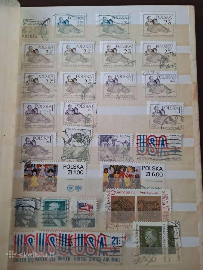 Albumai su pašto ženklaiskaina -12eur. - nuotraukos Nr. 12