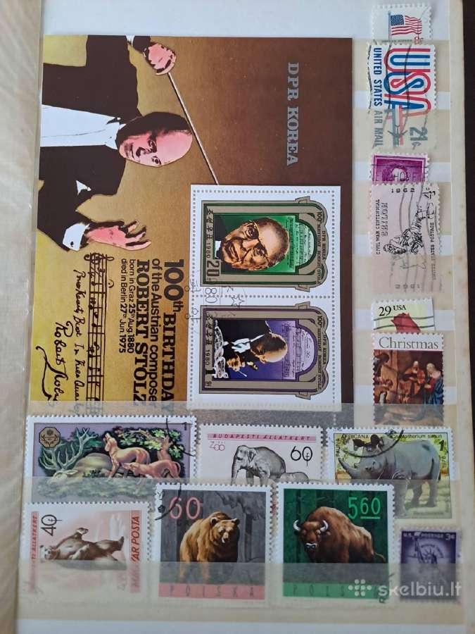 Albumai su pašto ženklaiskaina -12eur. - nuotraukos Nr. 14