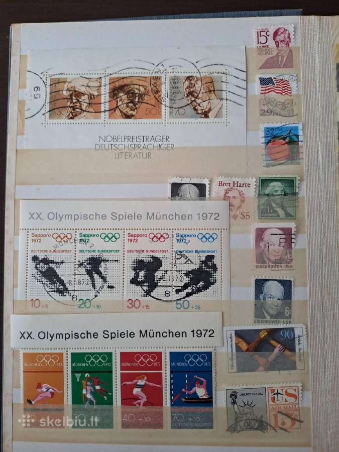 Albumai su pašto ženklaiskaina -12eur. - nuotraukos Nr. 15