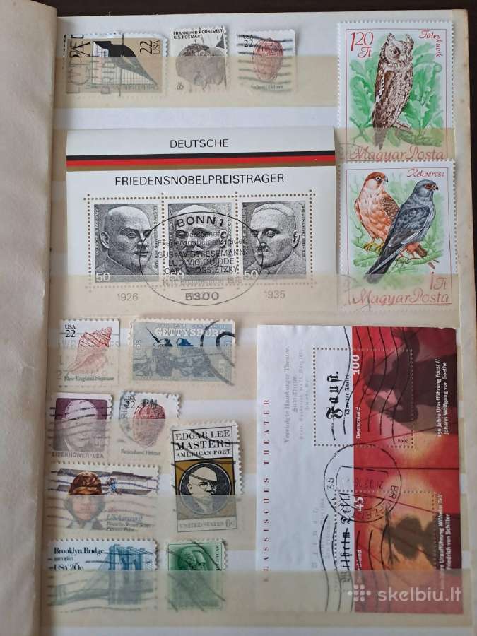 Albumai su pašto ženklaiskaina -12eur. - nuotraukos Nr. 16