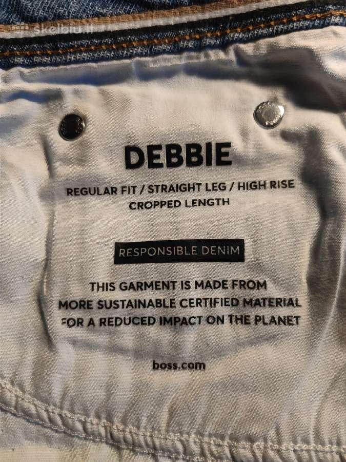 Boss Debbie jeans 31 size regular fit straight leg - nuotraukos Nr. 3