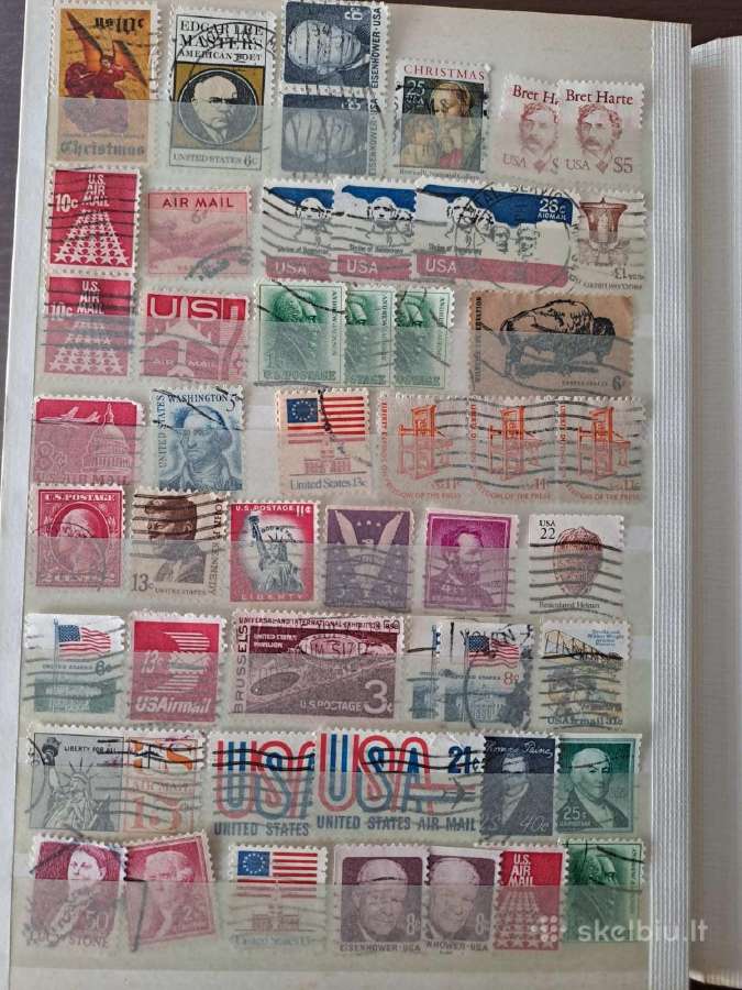 Albumai su pašto ženklaiskaina 12eur. - nuotraukos Nr. 7