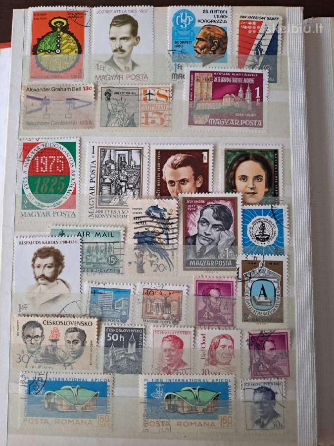 Albumai su pašto ženklaiskaina 12eur. - nuotraukos Nr. 11