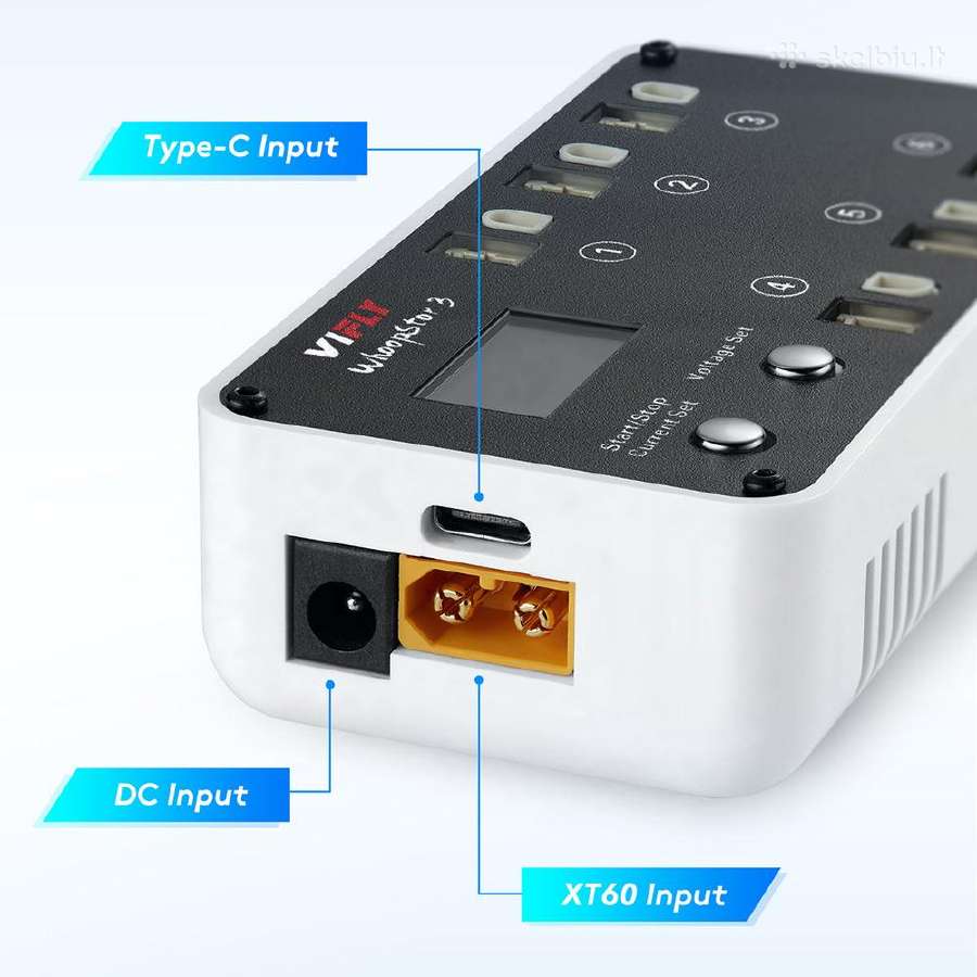 Vifly Whoopstar V3 6 Ports 1s pakrovėjai - nuotraukos Nr. 5