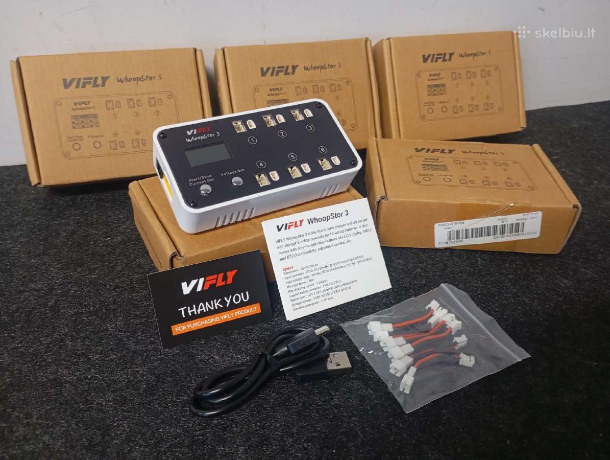 Vifly Whoopstar V3 6 Ports 1s pakrovėjai - nuotraukos Nr. 2