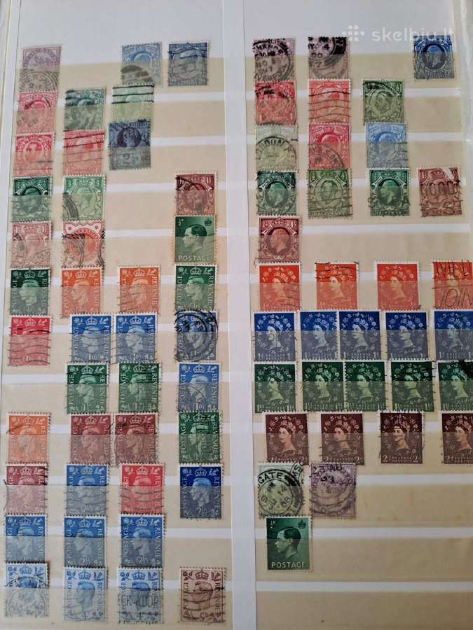 Albumai su pašto ženklaiskaina-14eur. - nuotraukos Nr. 2