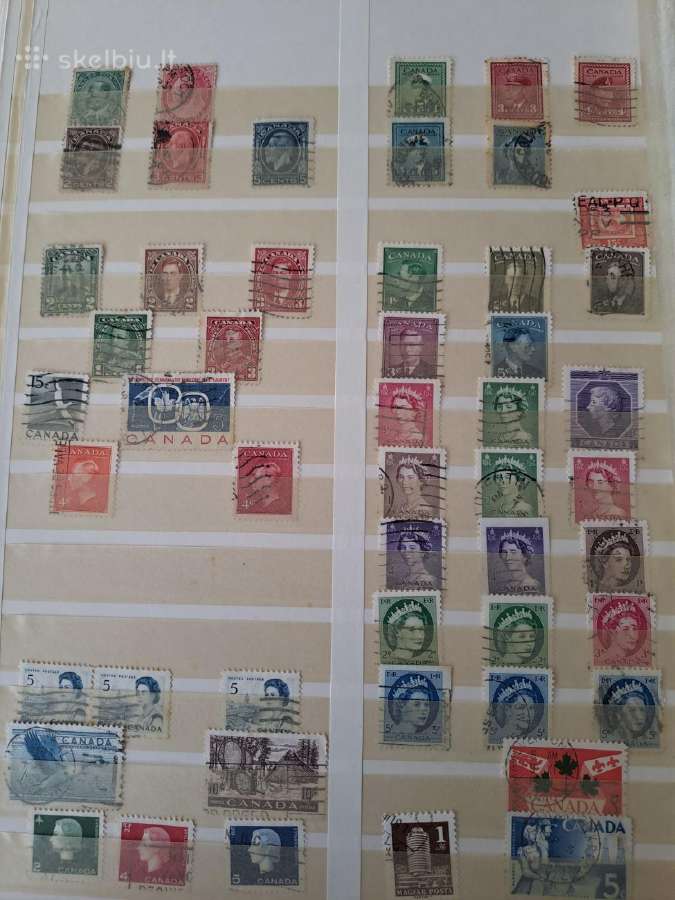 Albumai su pašto ženklaiskaina-14eur. - nuotraukos Nr. 4