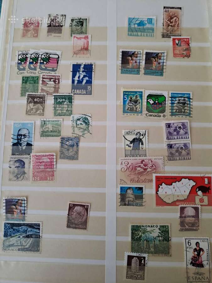 Albumai su pašto ženklaiskaina-14eur. - nuotraukos Nr. 7