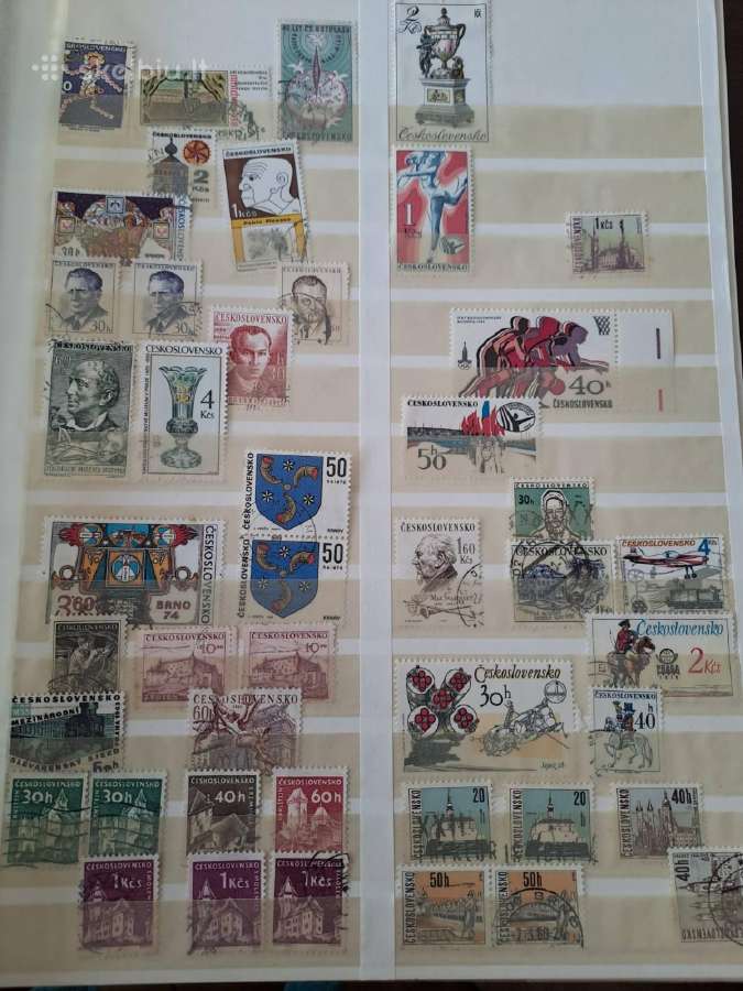 Albumai su pašto ženklaiskaina-14eur. - nuotraukos Nr. 11