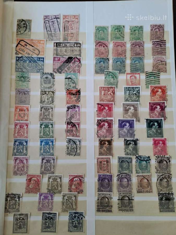 Albumai su pašto ženklaiskaina-14eur. - nuotraukos Nr. 14