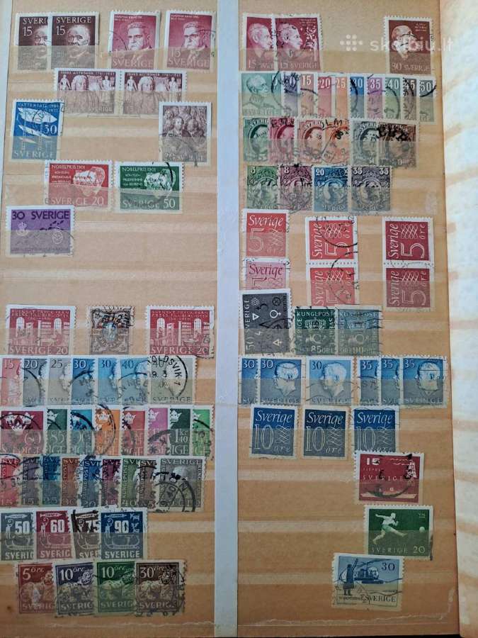 Albumai su pašto ženklaiskaina 12eur.
