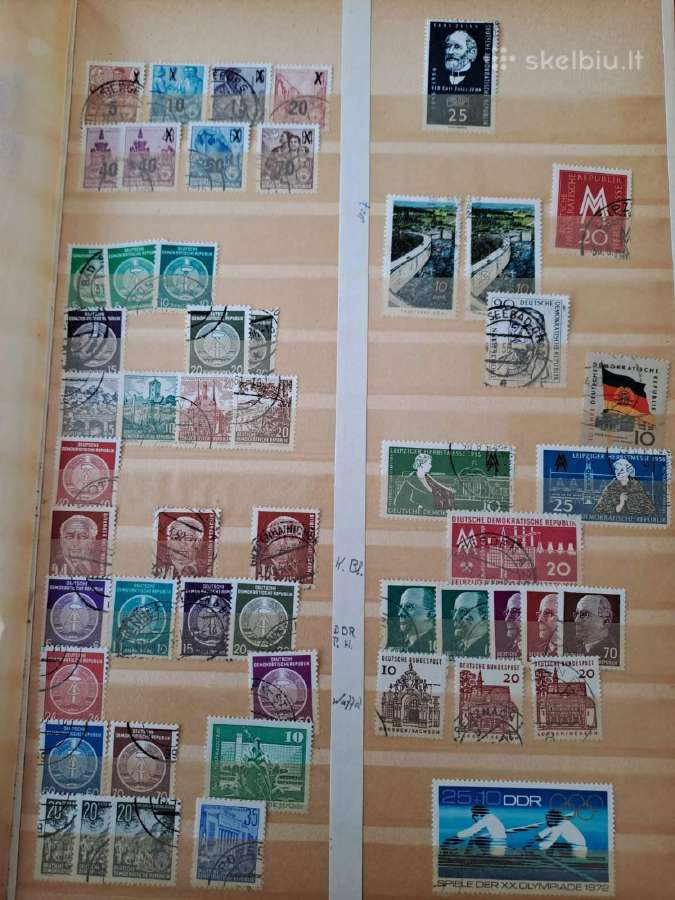 Albumai su pašto ženklaiskaina 12eur. - nuotraukos Nr. 6