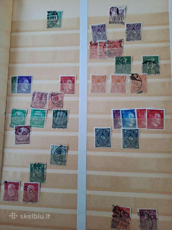 Albumai su pašto ženklaiskaina 12eur. - nuotraukos Nr. 8