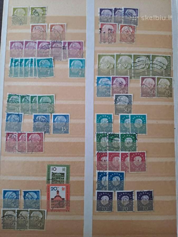 Albumai su pašto ženklaiskaina 12eur. - nuotraukos Nr. 12