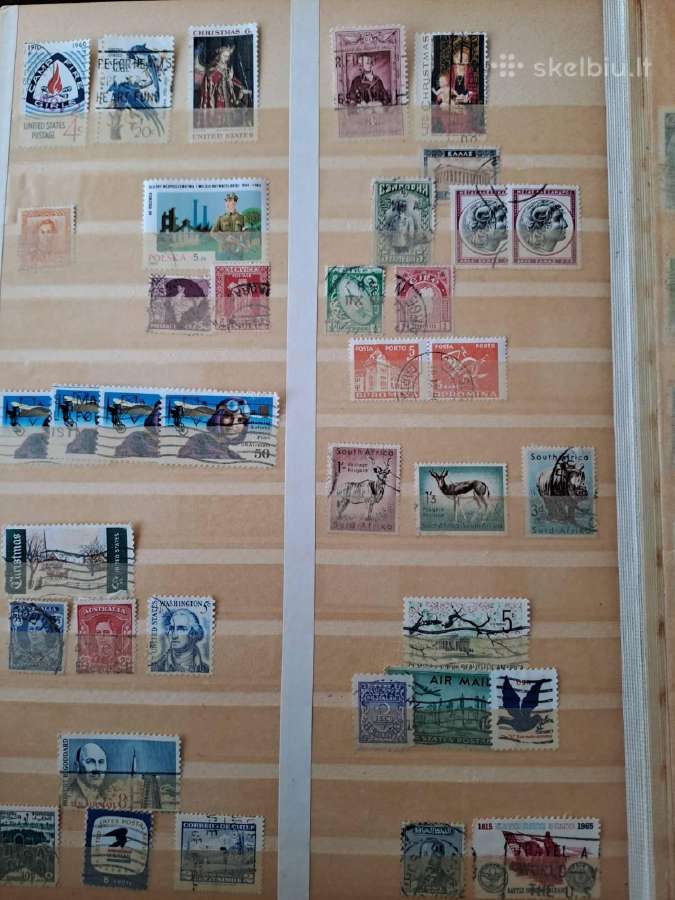 Albumai su pašto ženklaiskaina 12eur. - nuotraukos Nr. 13