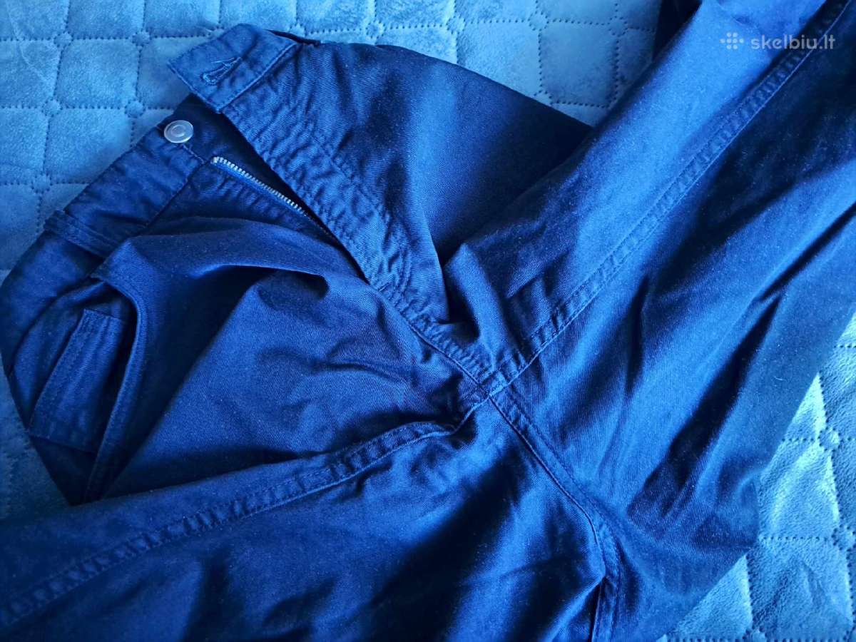 Vyriškos tamsiai mėlynos H&m kelnės - nuotraukos Nr. 5