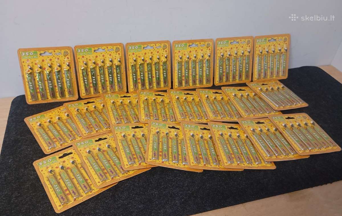 Naujos Cnhl 350mah 1s 75c Lipo Lihv baterijos