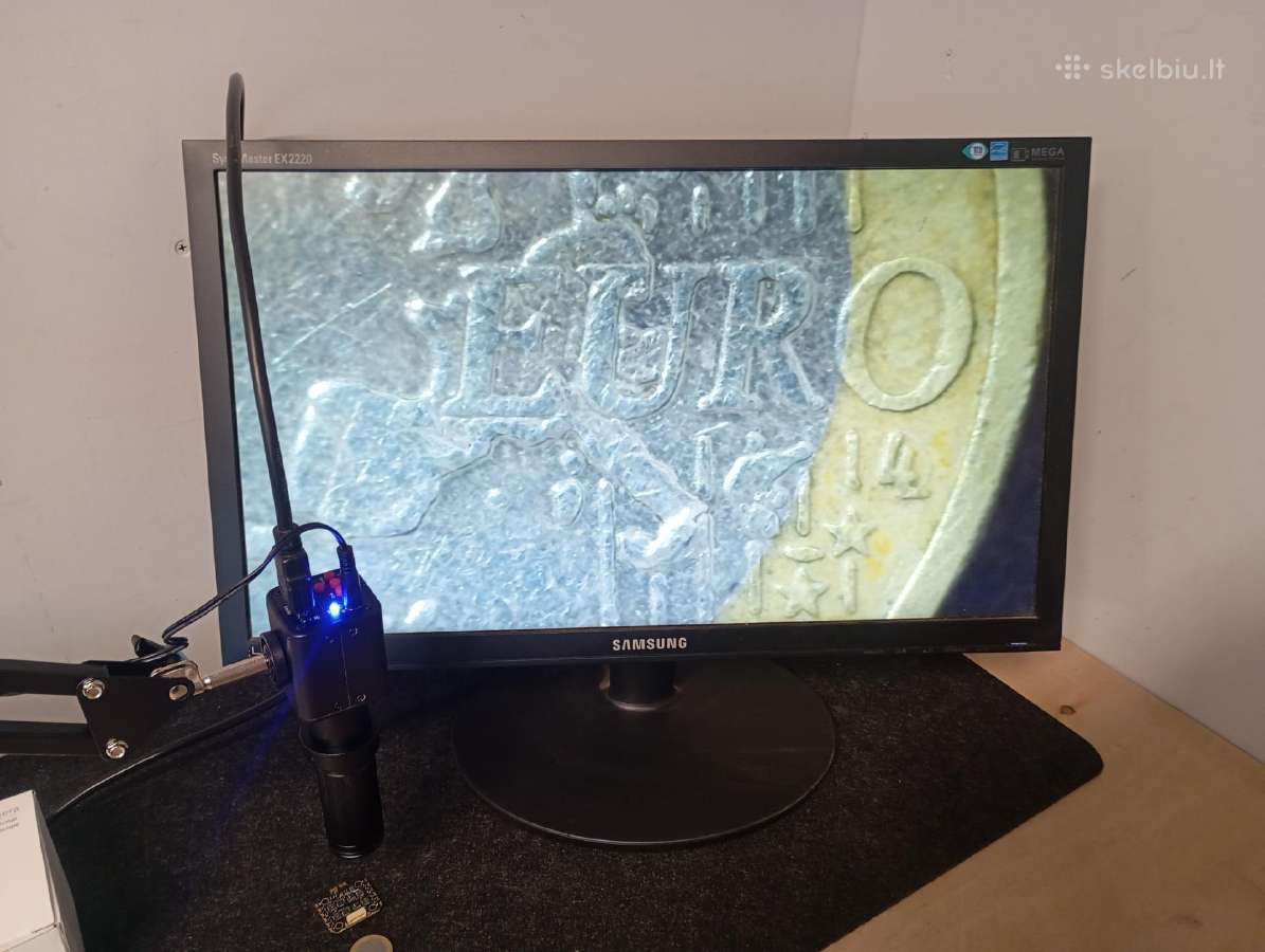 Nauji mikroskopai 10-130x 24mp Hdmi išvestis - nuotraukos Nr. 6
