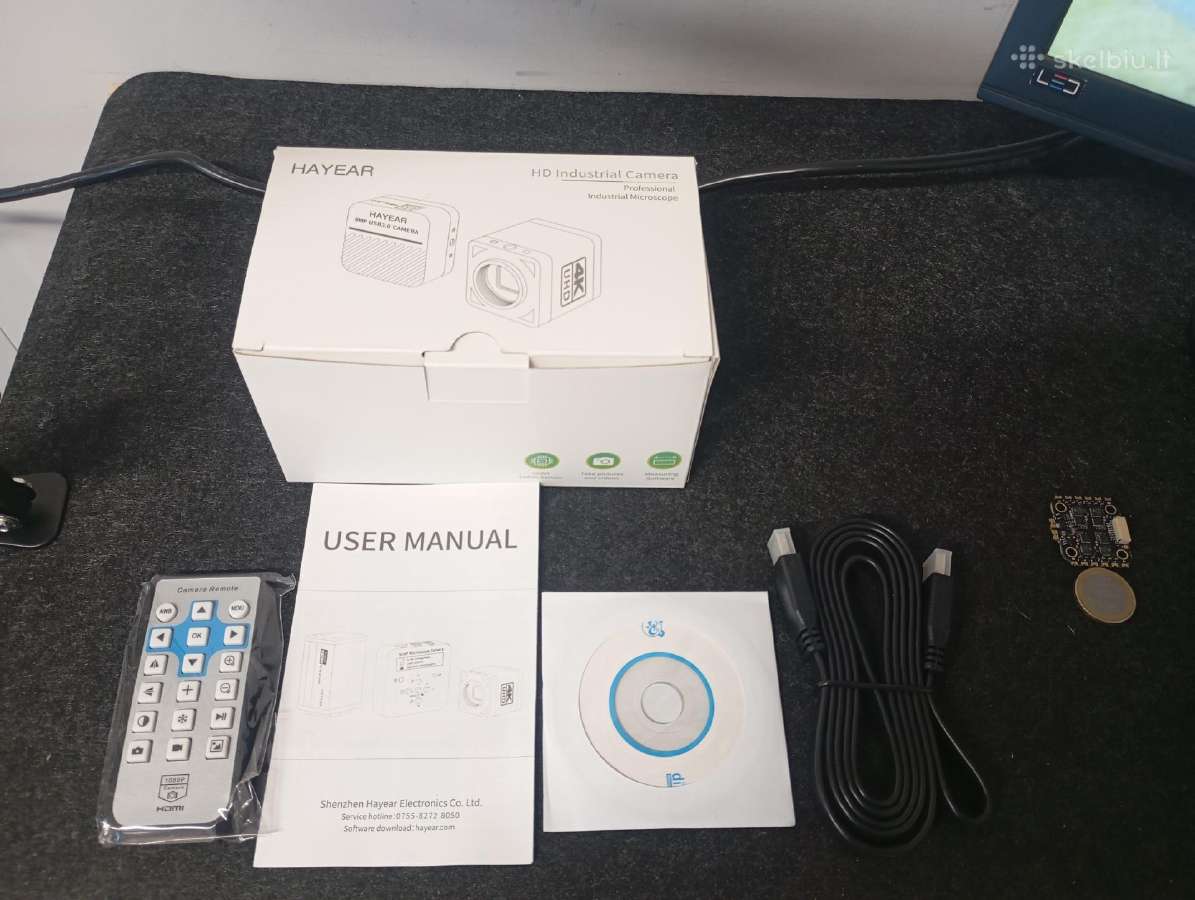 Nauji mikroskopai 10-130x 24mp Hdmi išvestis - nuotraukos Nr. 8