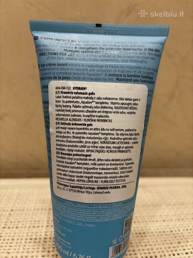 Dermedic kreminis valomasis gelis. 200 ml - nuotraukos Nr. 2