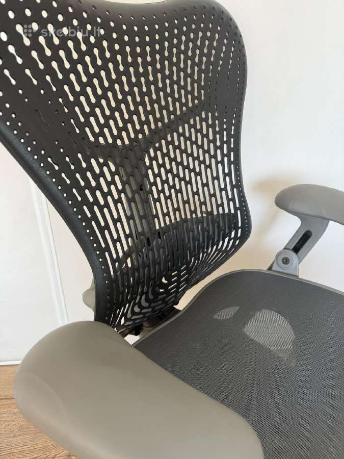 Herman Miller Mirra Ligtgrey Black - nuotraukos Nr. 2