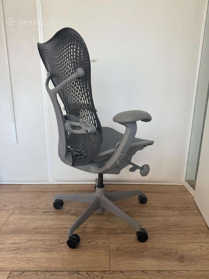 Herman Miller Mirra Ligtgrey Black - nuotraukos Nr. 5