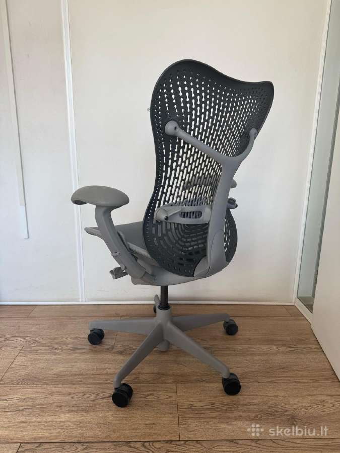 Herman Miller Mirra Ligtgrey Black - nuotraukos Nr. 7